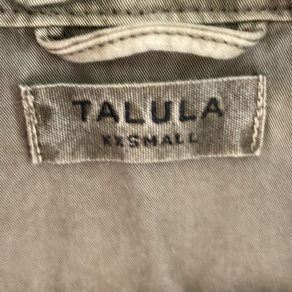 ARITZIA TALULA green army jacket - Picture 4 of 4